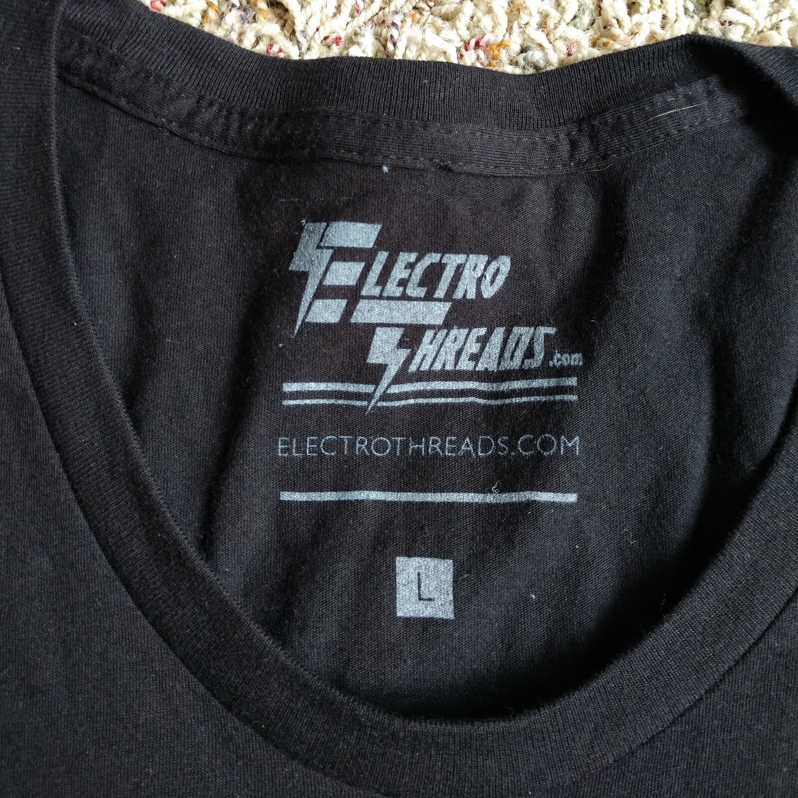 Electro Threads No Hair Don’t Care Proud To Be Bald T Shirt Women’s Large
