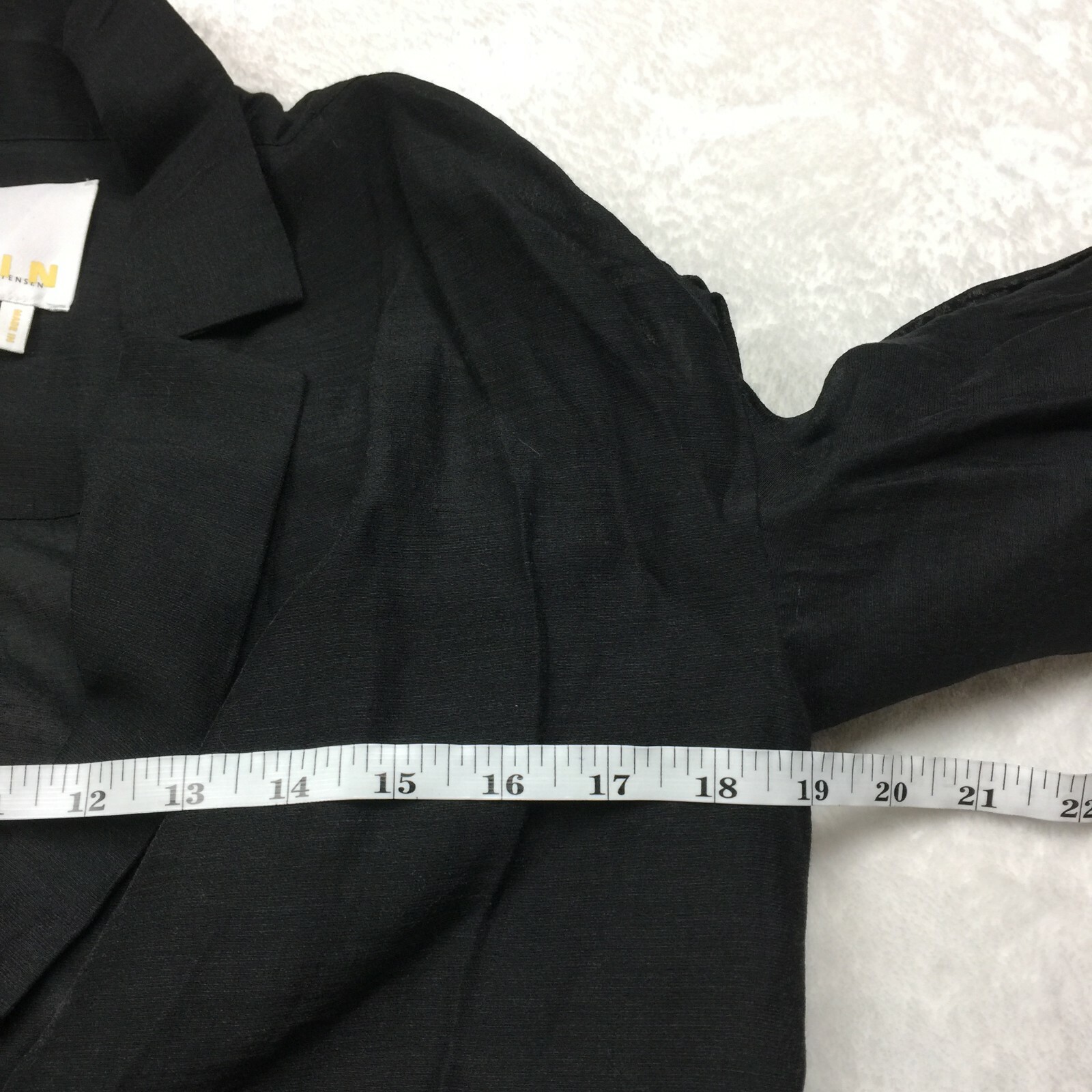 NWOT REMAIN BIRGER CHRISTENSEN Blouse Shirt Woman US0 UK4 EU32 Black Long Sleeve