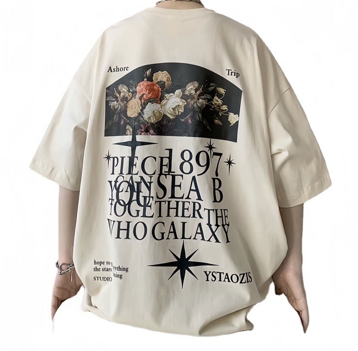 Vintage Hip-hop Women T-shirt Cotton Gothic Style Summer Loose Short Sleeve Tops