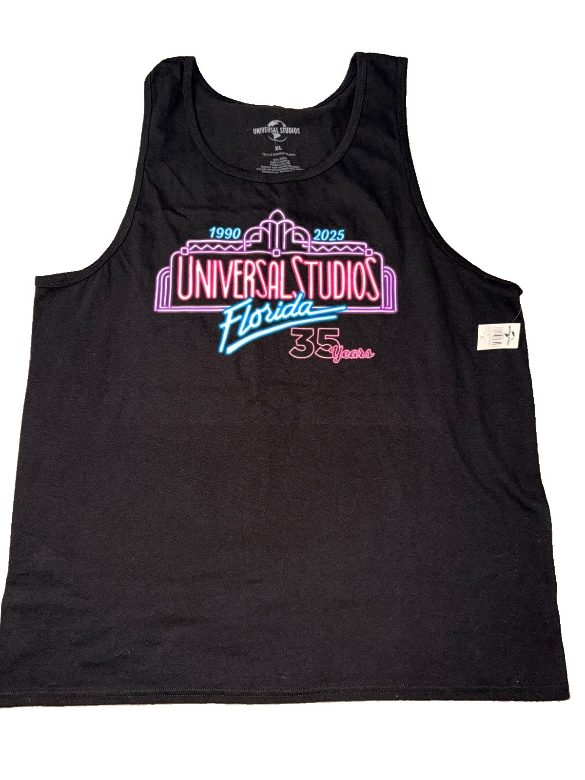 Anniversary Universal Studios Florida Tank Top, Size XL
