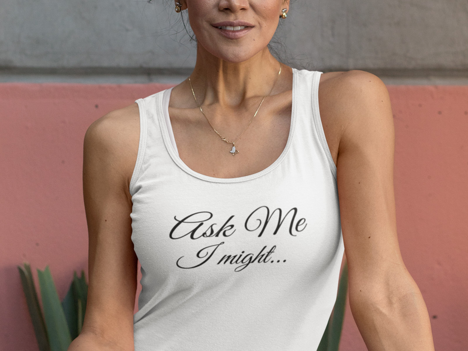 Hotwife Swinger Shirt Tank Top Sexy – Ask Me I Might