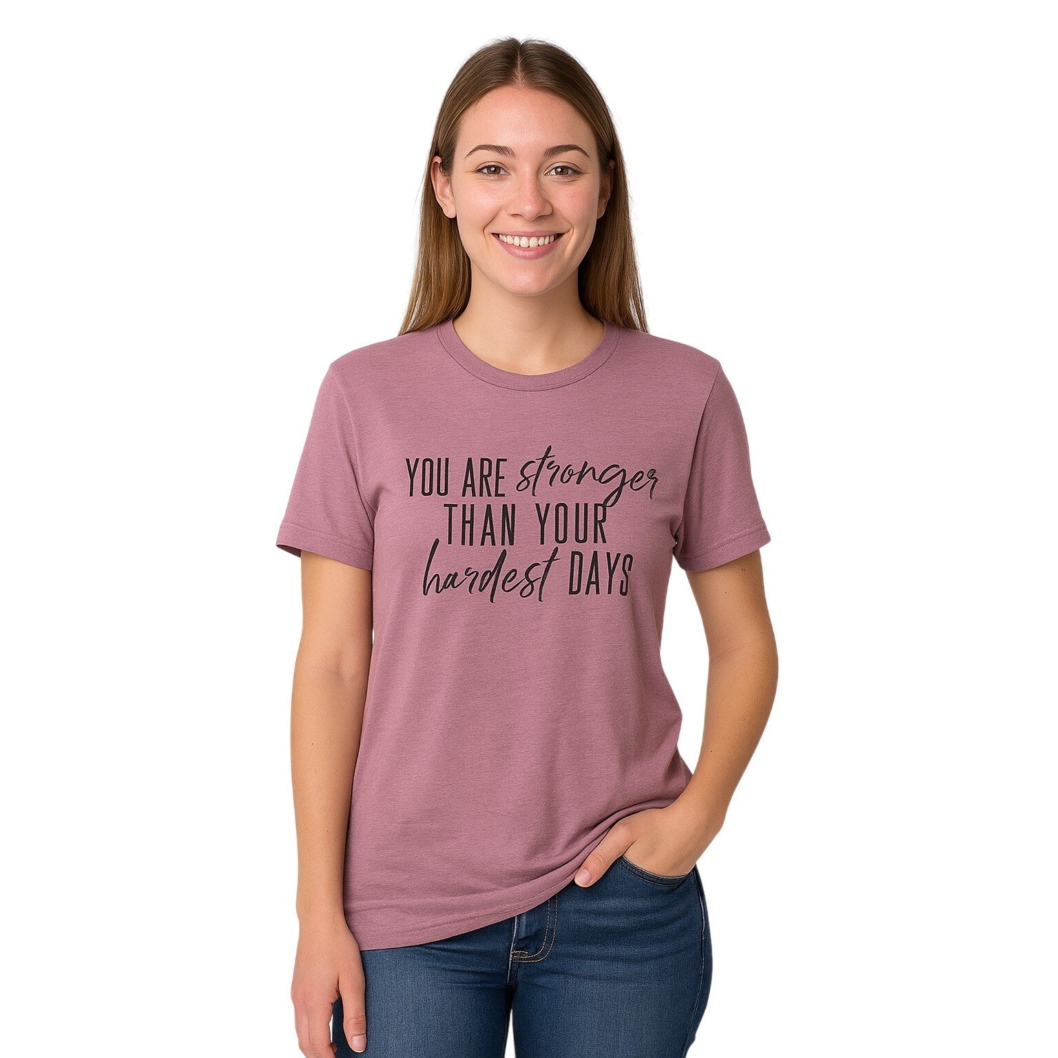 Bella Canvas T-shirt Purple Graphic Motivational Inspirational Size Small