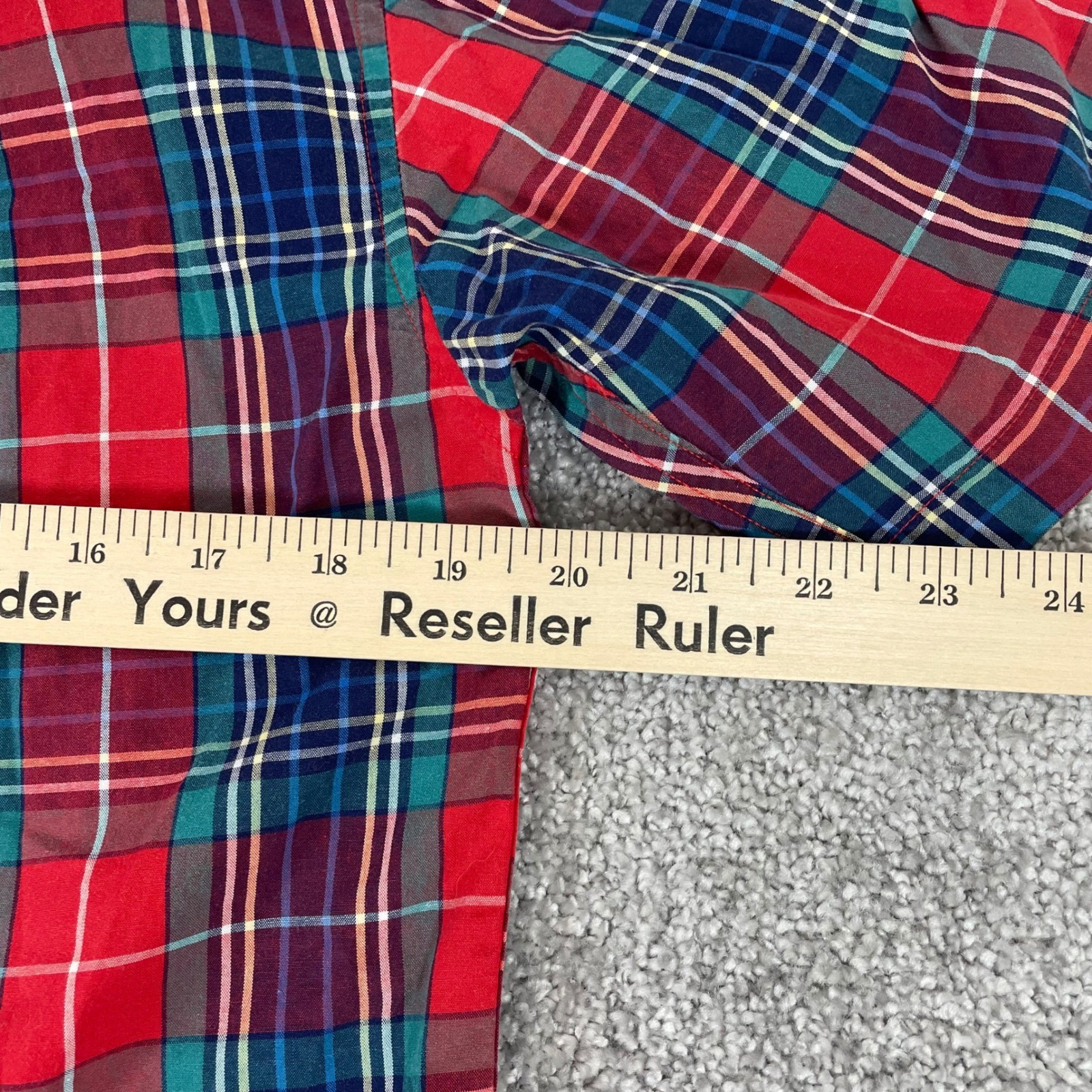 Pendleton Button Down Shirt Womens Large Plaid Vintage Miss Sophisticates