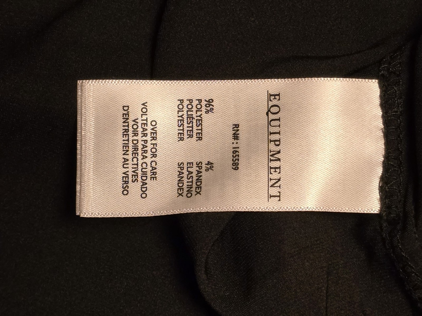 AUTH Equipment Classic Signature Shirt L Large *NEW* NWT $230 Designer Top