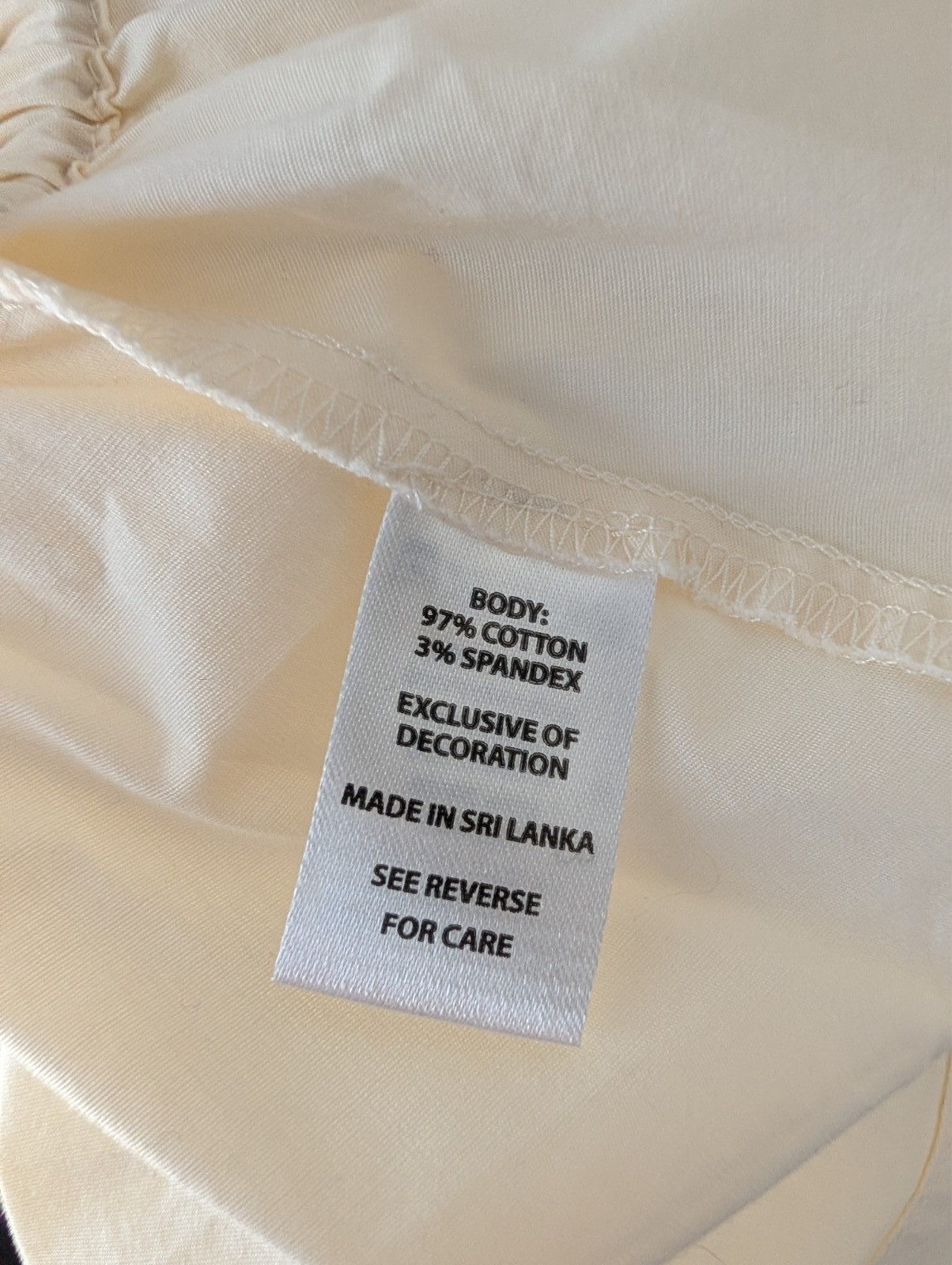 Spartina 449 Joni Tie Front Blouse Buttercream Ivory Size Medium Long Sleeve