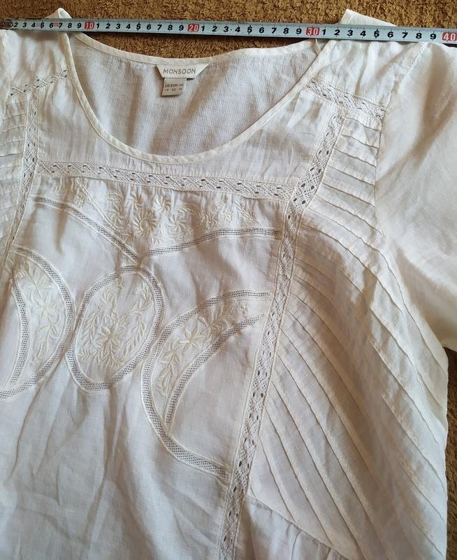 women monsoon shirt white 38 / M