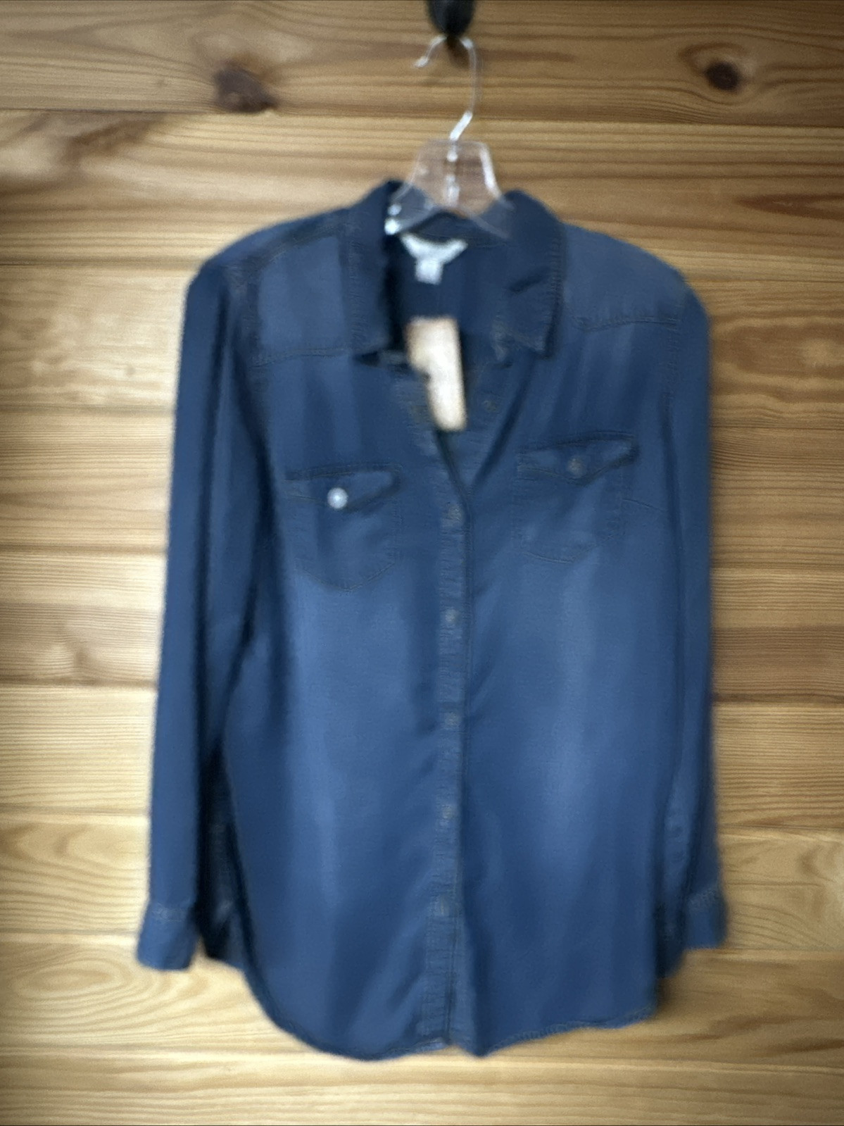 Est 1946 Women’s Blue Long Sleeve Shirt Size S