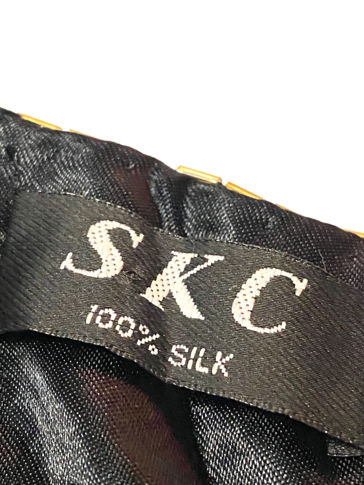 SKC Black & Gold Top Size S