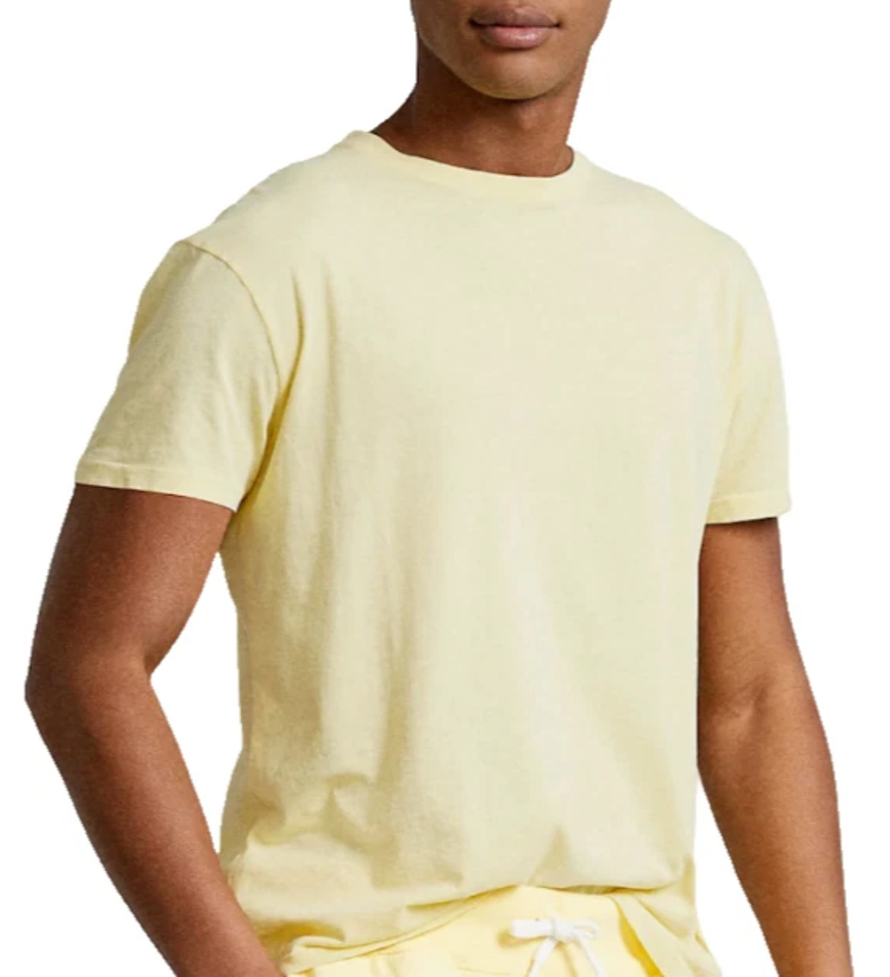 POLO RALPH LAUREN ORGANIC DYED YARN T-Shirt Tee Classic Fit Organic Tee Top New M