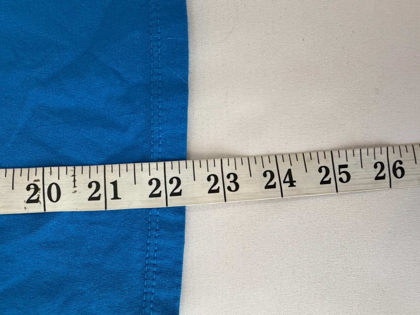 Hanes Originals Women’s Crew Neck Top Medium Blue Cotton Blend Long Sleeve