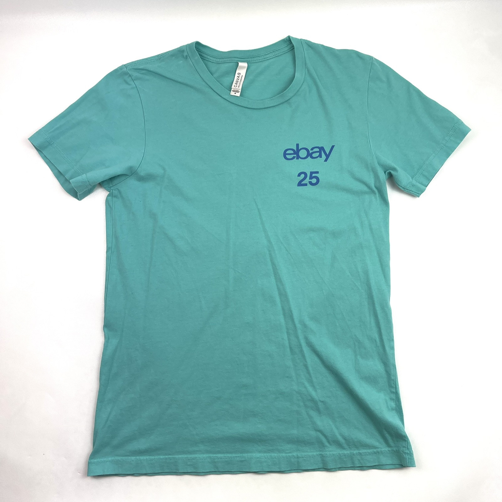 Ebay 25 – 25 Years of Sellers Being Everything Turquoise Top T-Shirt Women’s M