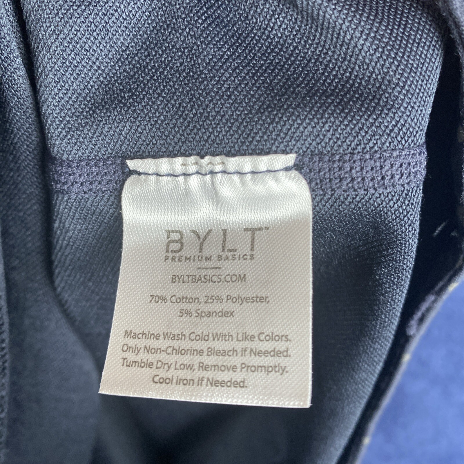 bylt premium basics t shirt Women’s XL Drop Cut S/S Polka Dots Short Sleeve