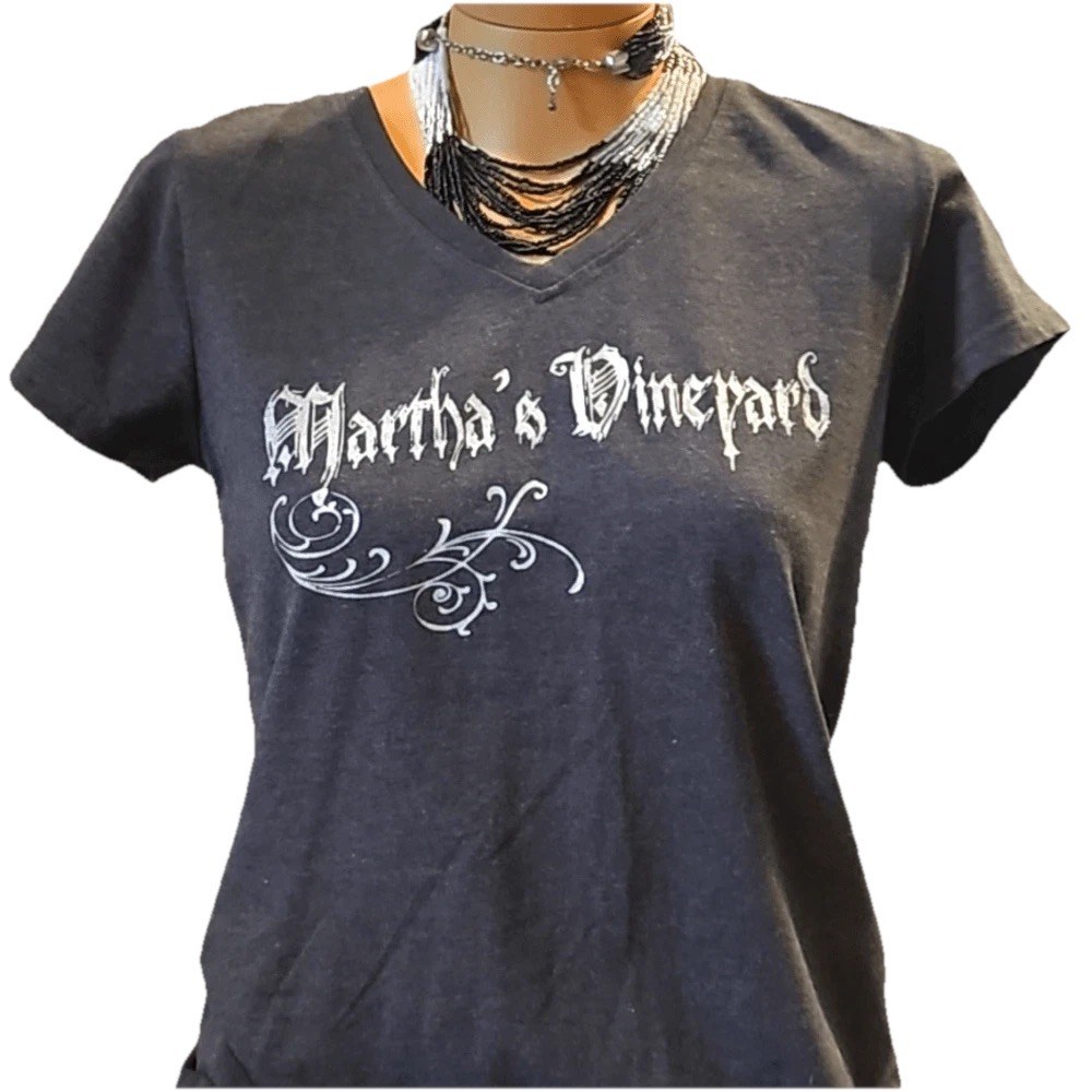 Vintage Y2K Martha’s Vintage 90’s Biker Grunge V-neck T-shirt Medium