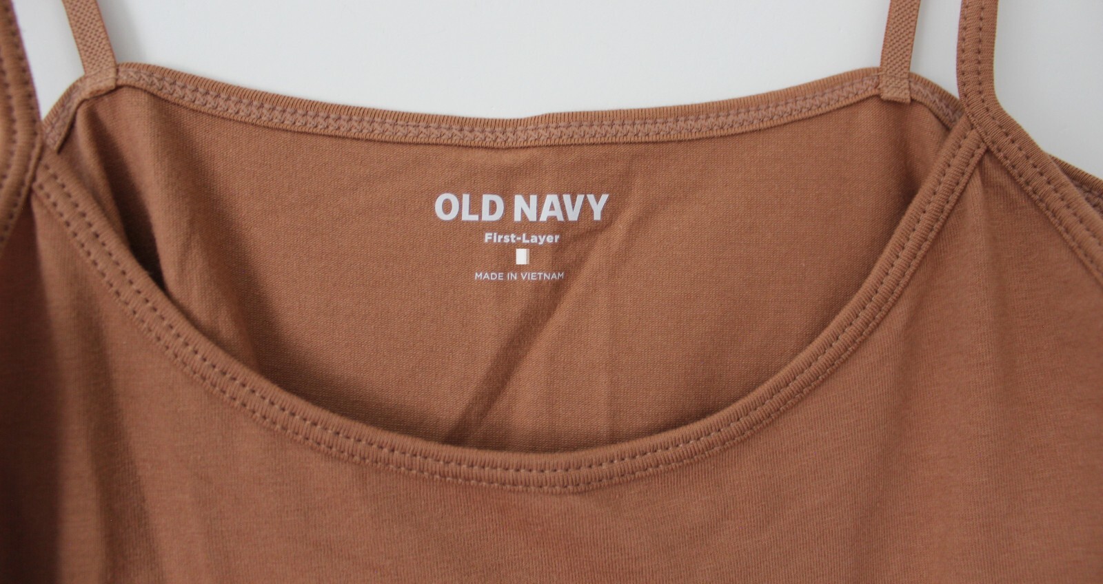 Old Navy Womens First-Layer Fitted Cami Top Cocoa Mocha Size Multisize NWT