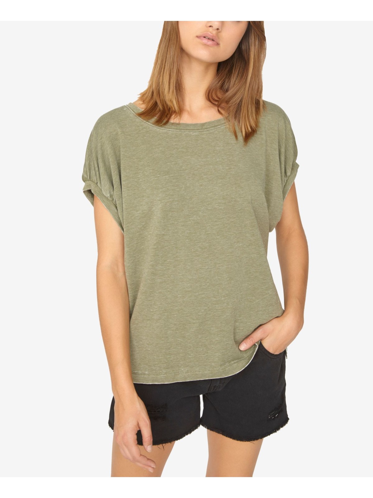 SANCTUARY Womens T-Shirt Short Sleeve