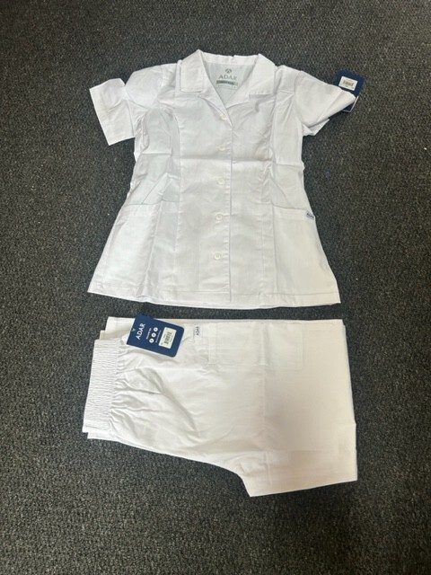 Womens Work Uniform WORKWEAR CARER HEALTHCARE ASSISTANT SMALL TOP AND PANTS