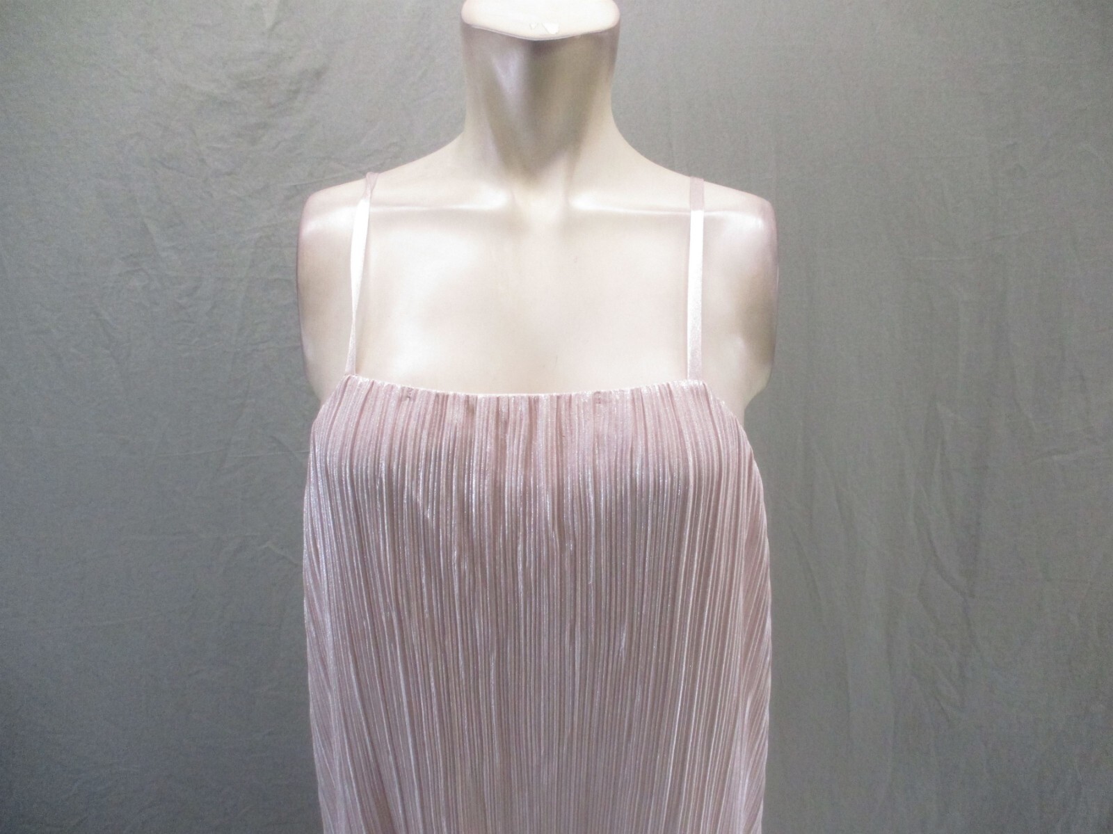GNW Size M Womens Pink Ruched Stretch Open Back Breathable Stylish Cami Top 760