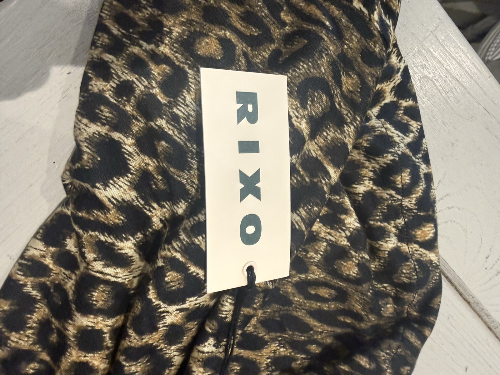 Brand New Rixo leopard Top Size 8/xs