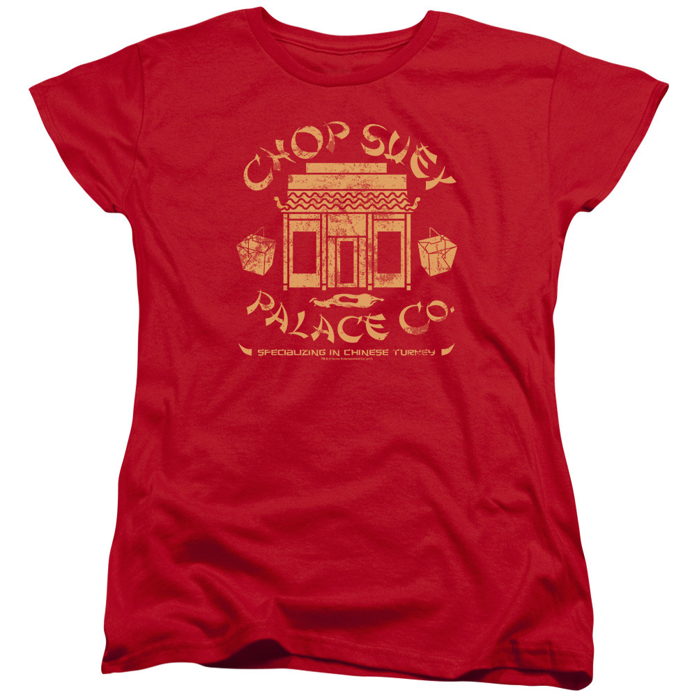A CHRISTMAS STORY CHOP SUEY PALACE CO Licensed Women & Junior Tee Shirt SM-2XL