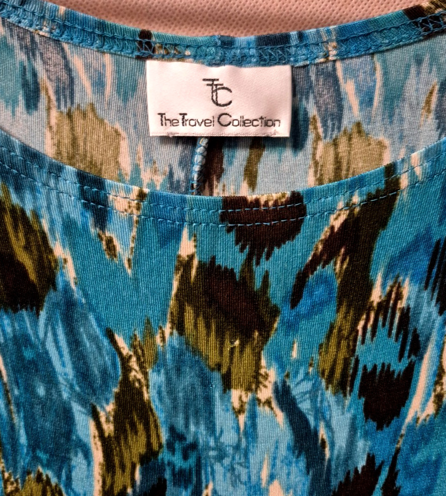 The Travel Collection Women’s Slinky Knit Sleeveless Tank Top – Size approx. 2X