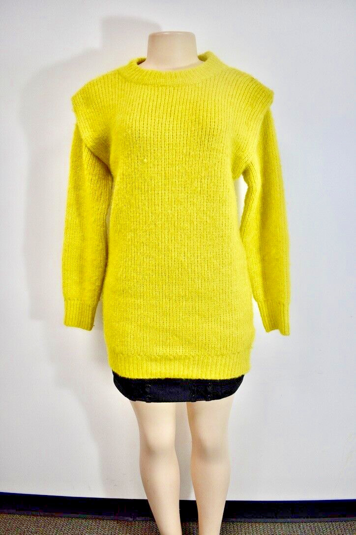 Vero Moda Yellow Wool Blend Sweater Size XSmall On Sale sn
