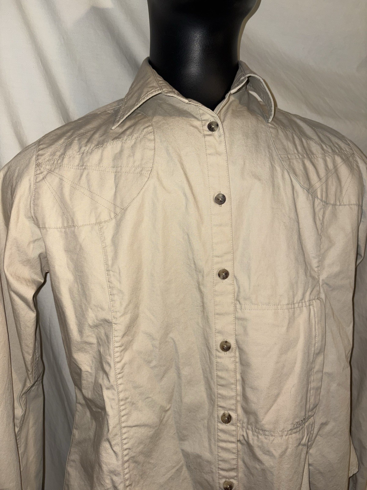 CC Filson Shirt Outdoors Alaskan Guide Workwear Shirt Women’s Large 100% Cotton