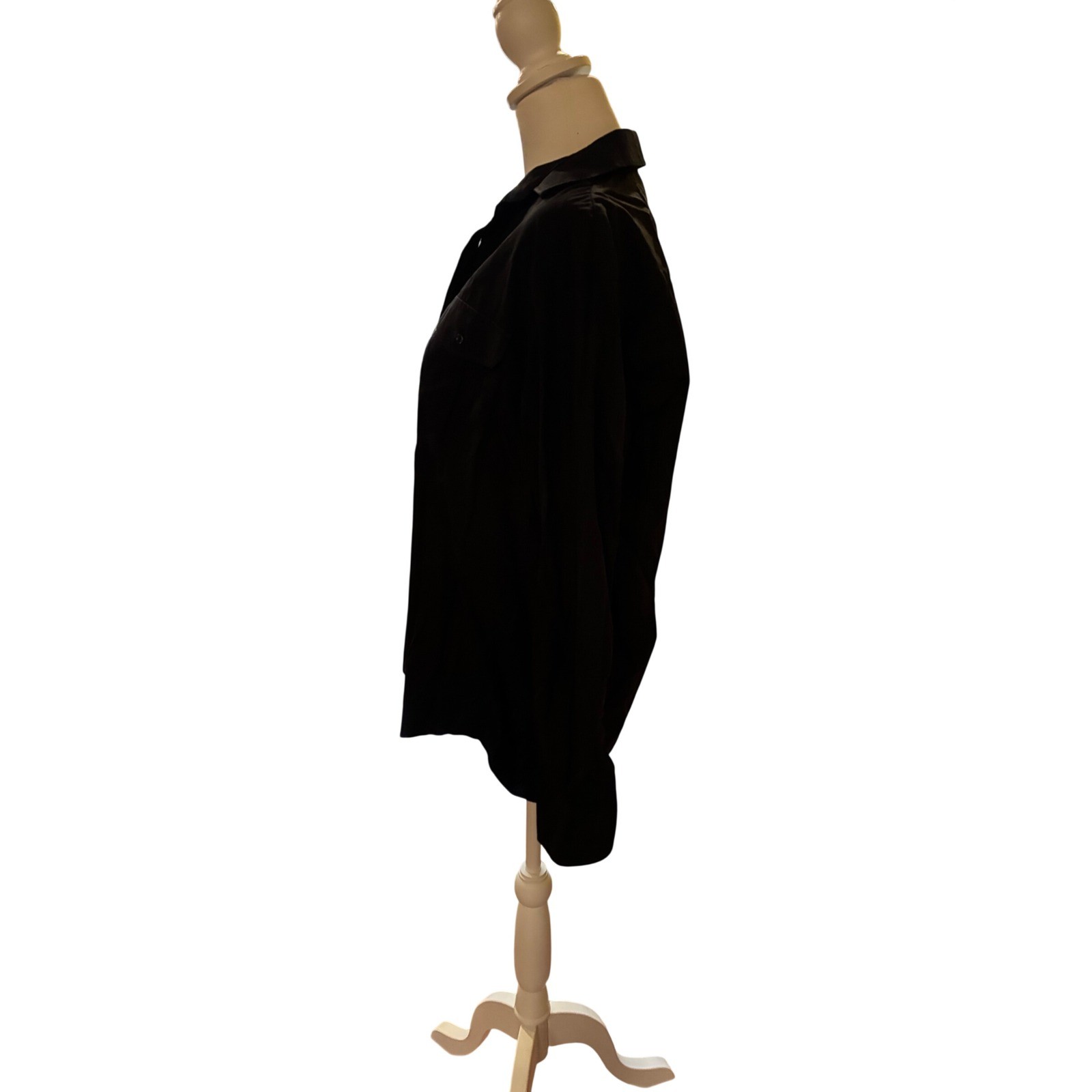 WARDROBE.NYC Oversize Shirt in Black Size XS New No Tags READ