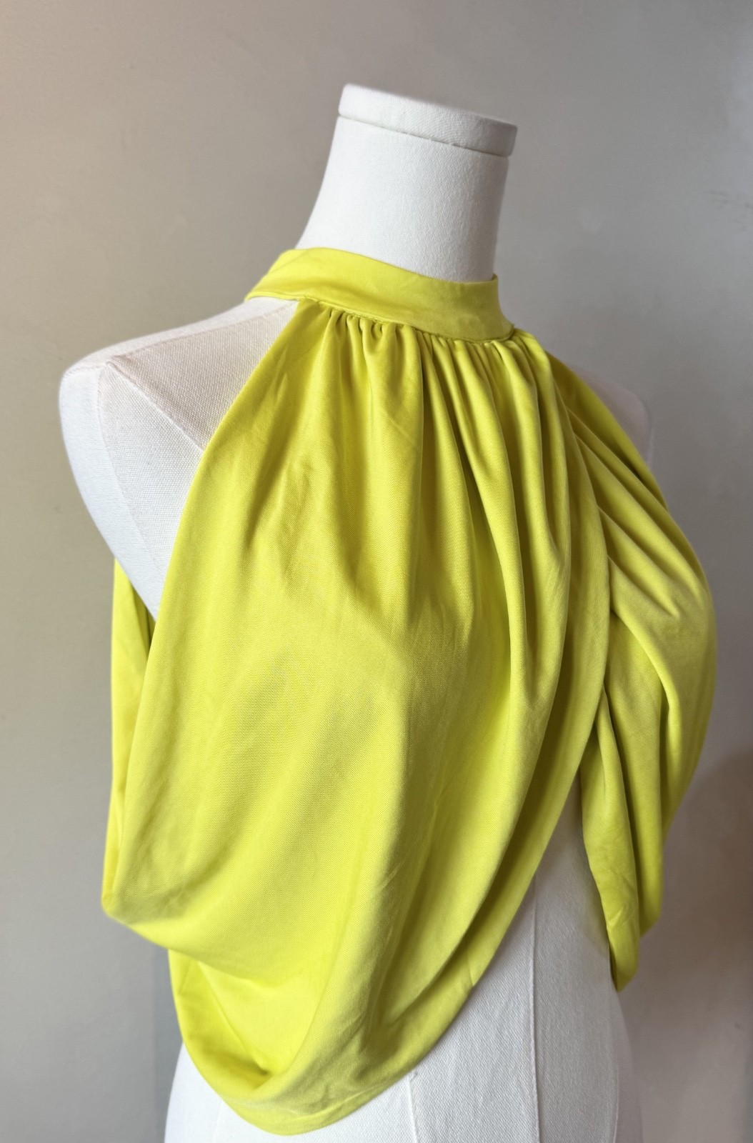 Revolve Superdown Lime Green Baddie Sexy Club Vegas Vacation Resort Top Sz M