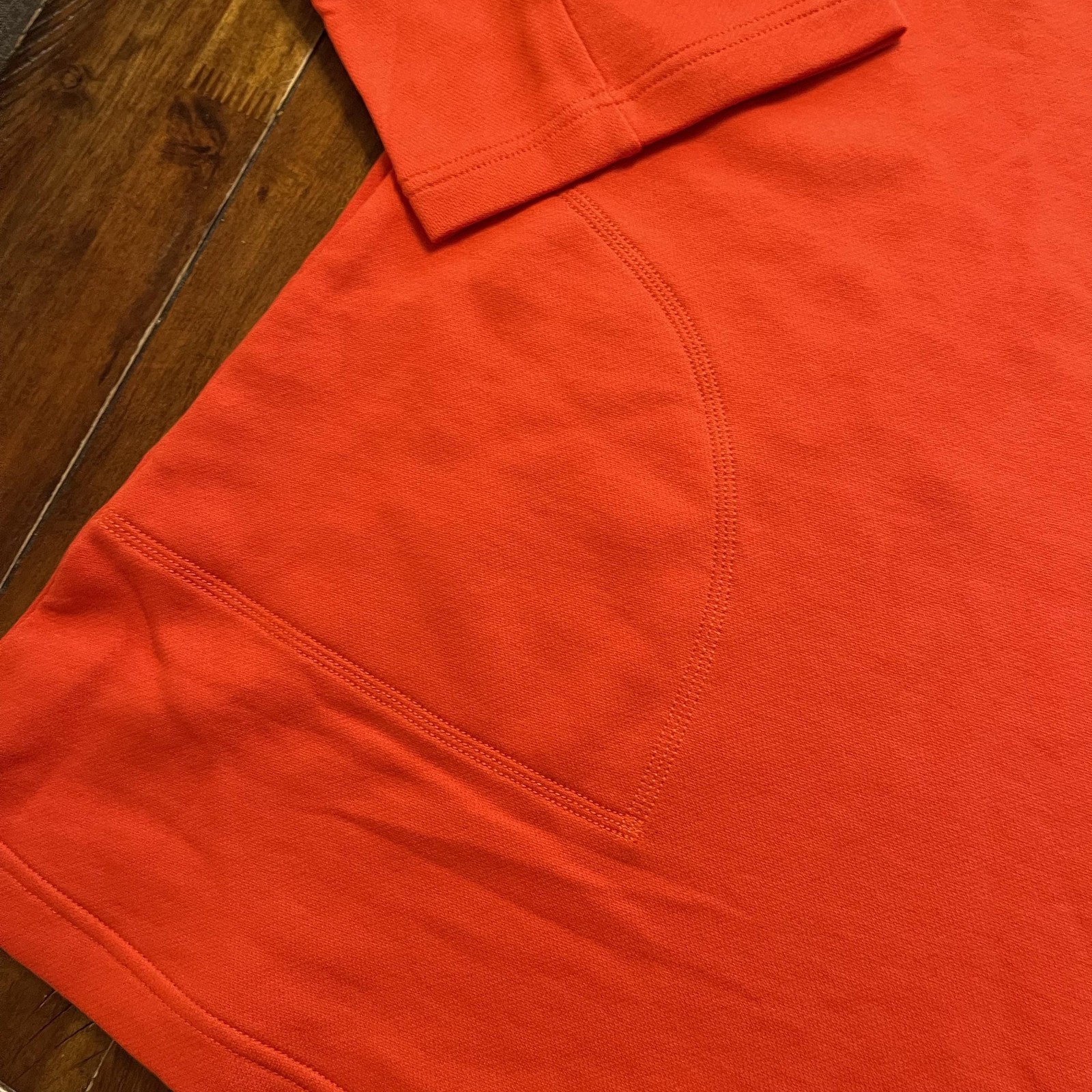 Acne Studios Sweatshirt Womens Medium Orange Leyla U FL SS17 Oversized Tunic