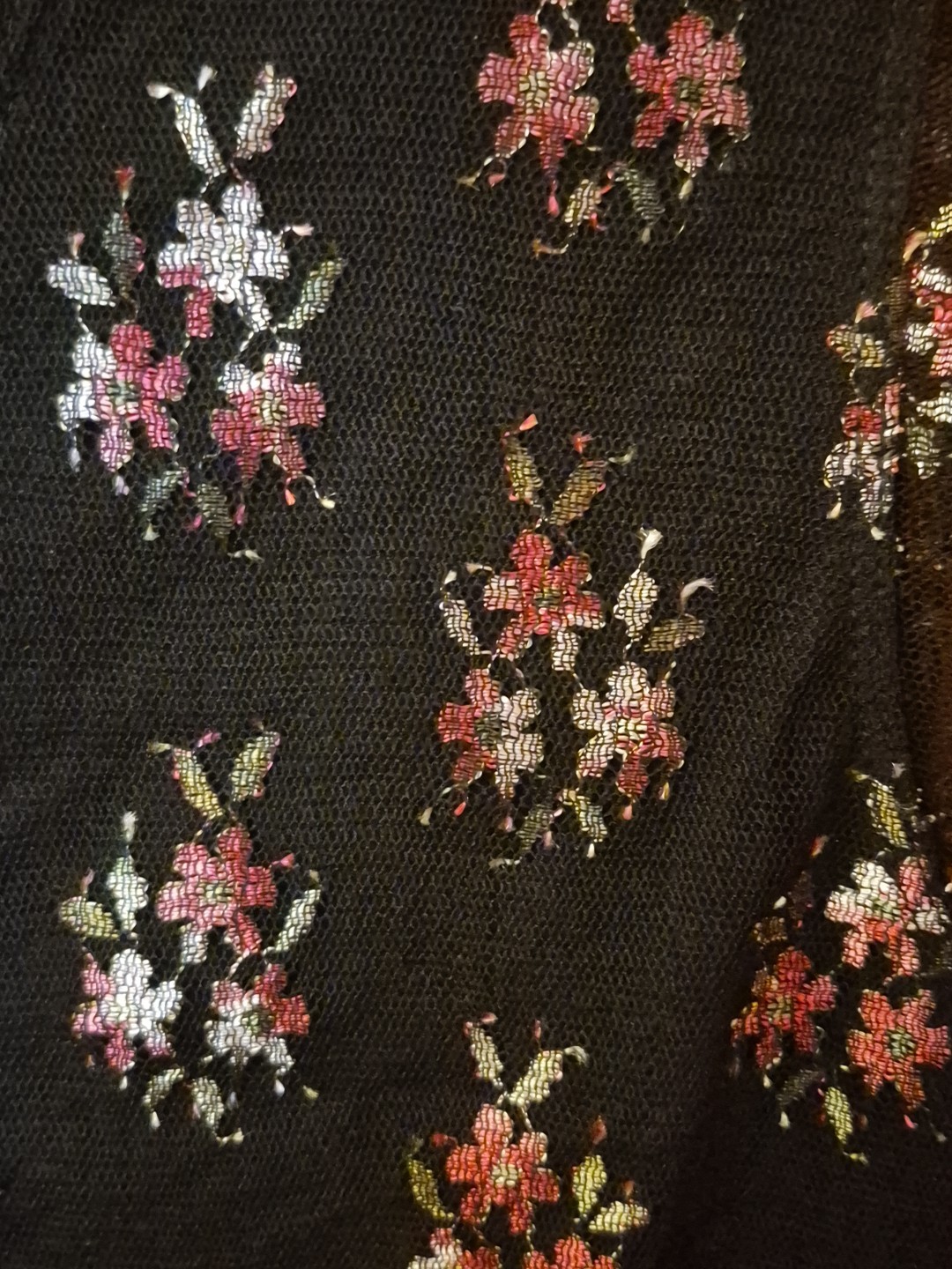 Style & Co Women’s Top Blouse Stretchable Black Lined Embroidered Size 1X NWOT