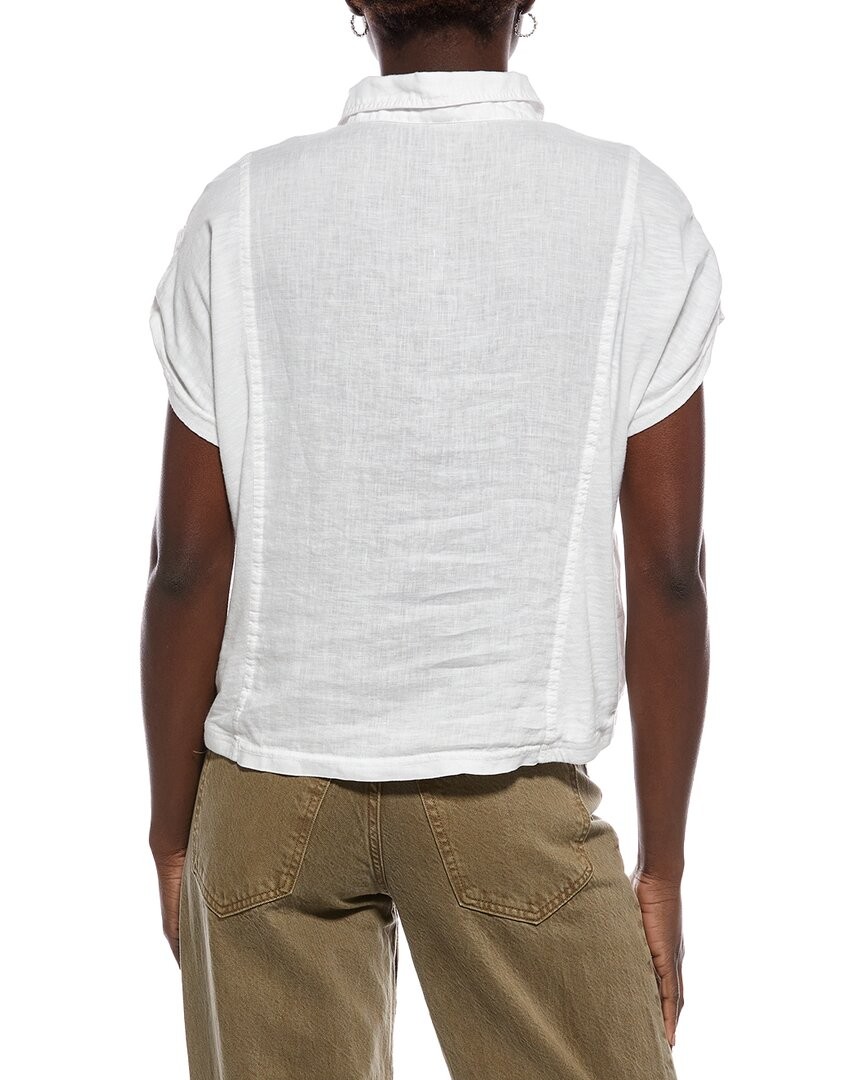 Xcvi Abner Linen-Blend Top Women’s