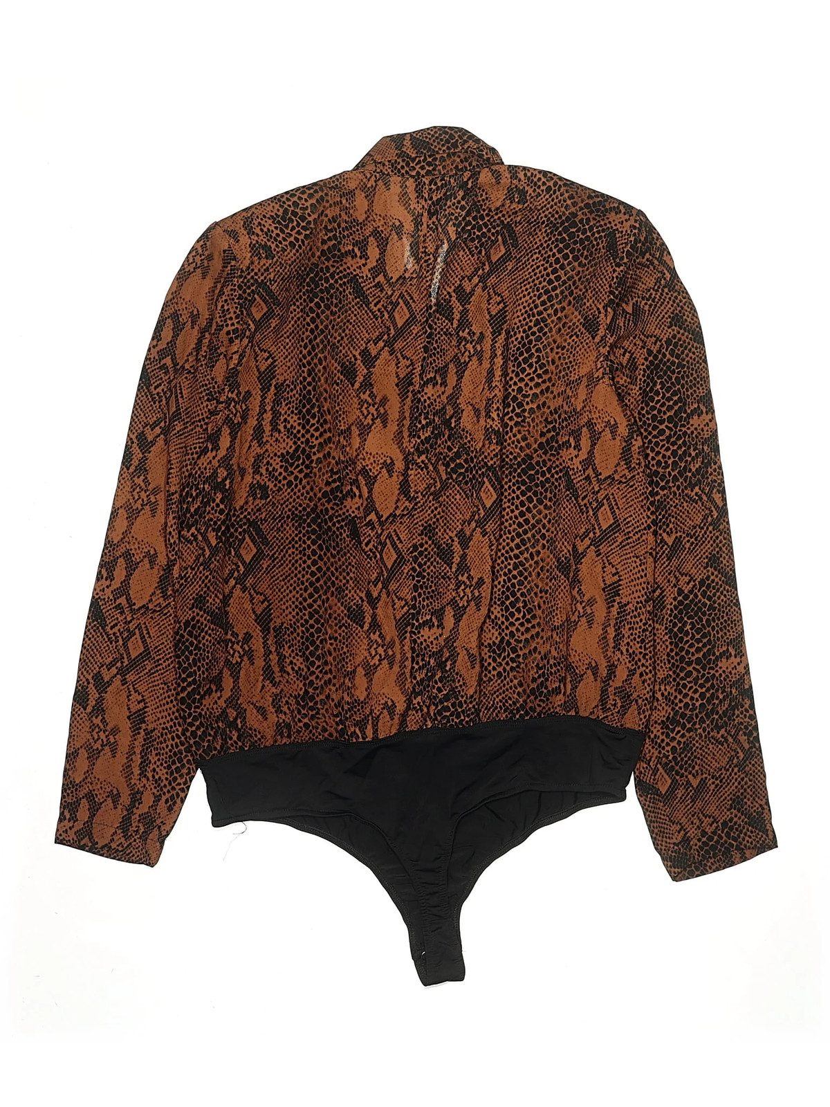 Becca Tilley x Bar III Women Brown Bodysuit L
