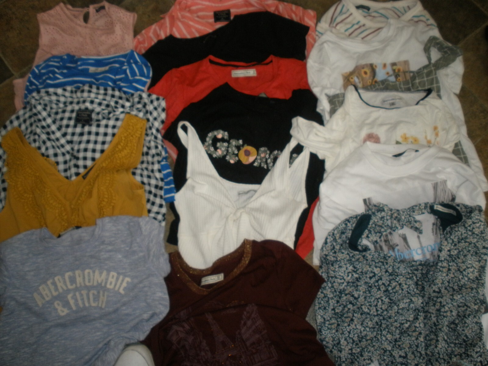 Ambercrombie Fitch Woman’s Tops Shirts Sz XS, S, M (YOU CHOOSE STYLE) (40)