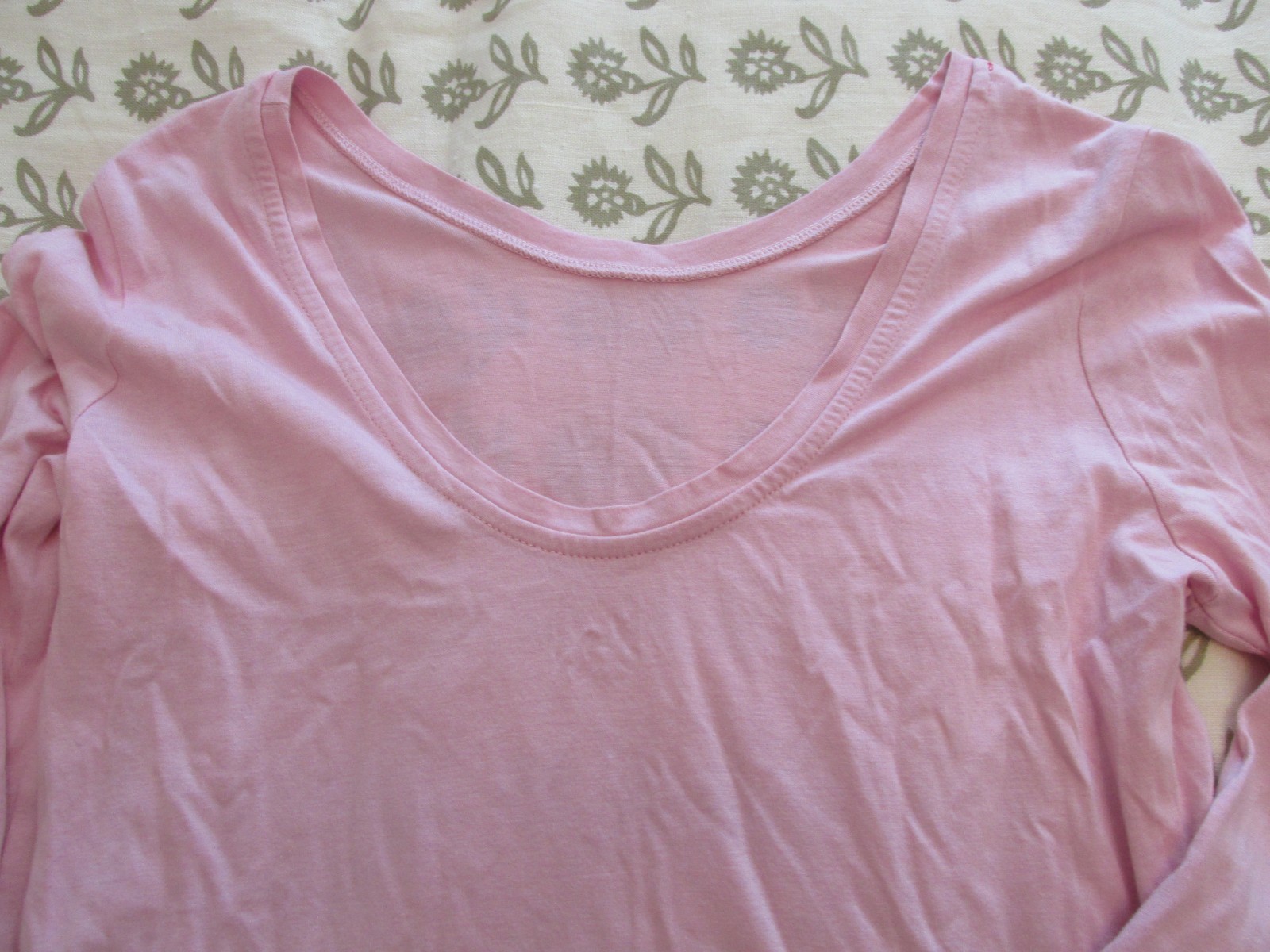 Boden Ladies Ballet Back top Pale Pink size 12 UK supersoft Modal Cotton blend