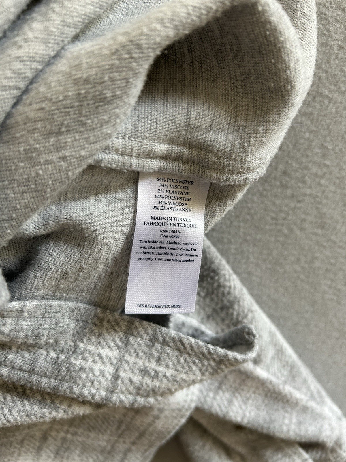 Faherty Women’s Gray Plaid Knit Shacket Button Front Shirt Jacket Size M Soft