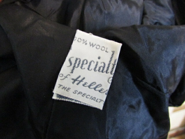 Vintage Ladies Shirt Specialty House 100% wool Vest 1940’s size 18 Juniors