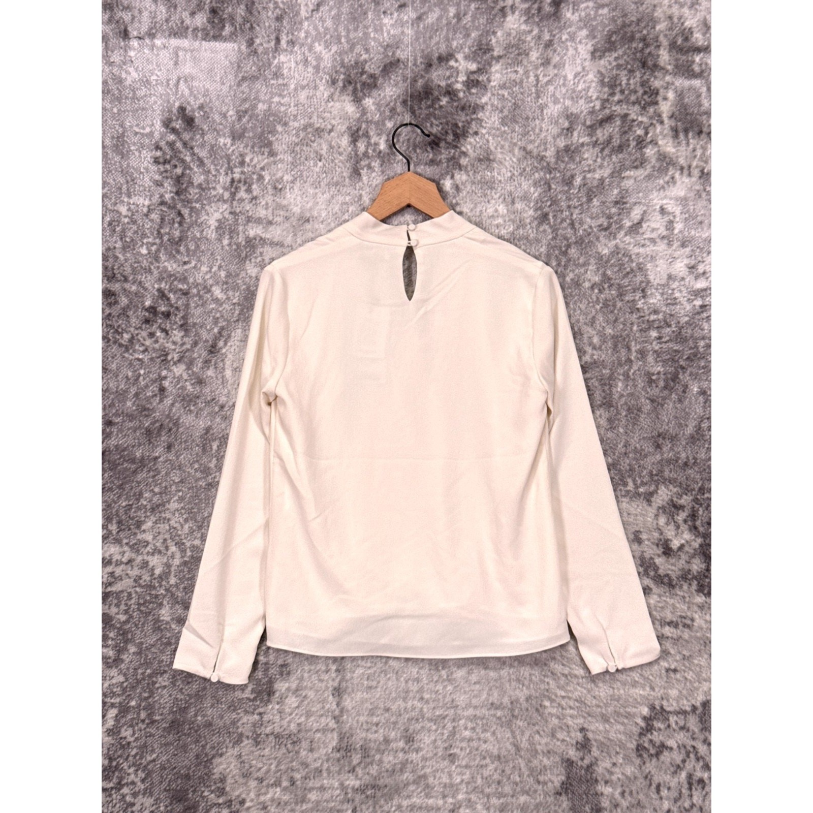 New MM LaFleur Top XS Womens Antoinette Blouse Soft Weave Cross Front