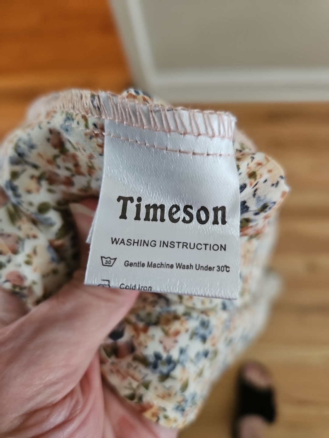 Timeson Short Sleeve Floral Size XL