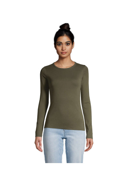 NWT Splendid Women’s Long Sleeve Tee Size XS S M L XL Green Gray Black White $55
