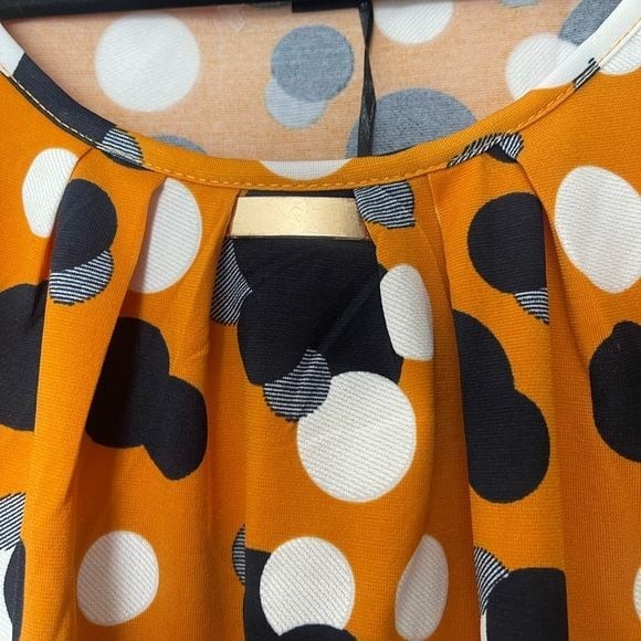 Polka dot blouse