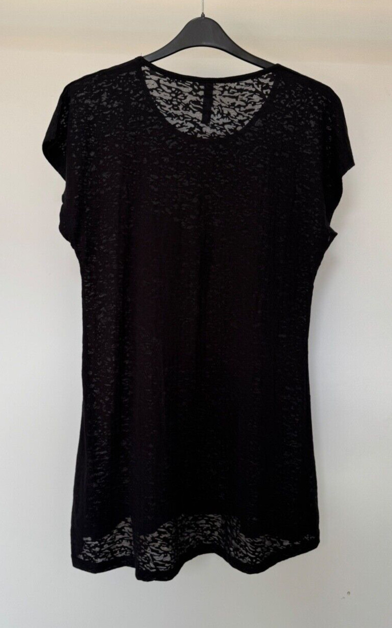 Ladies New Plus Size Cotton Blend Longline Tunic Size 16 18 20 22-24 26-28 30-32