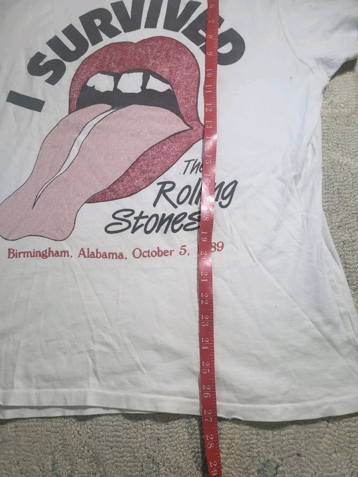 Madeworn Rolling Stones T-Shirt Unisex M Vintage-Look Distressed USA 100% Cotton