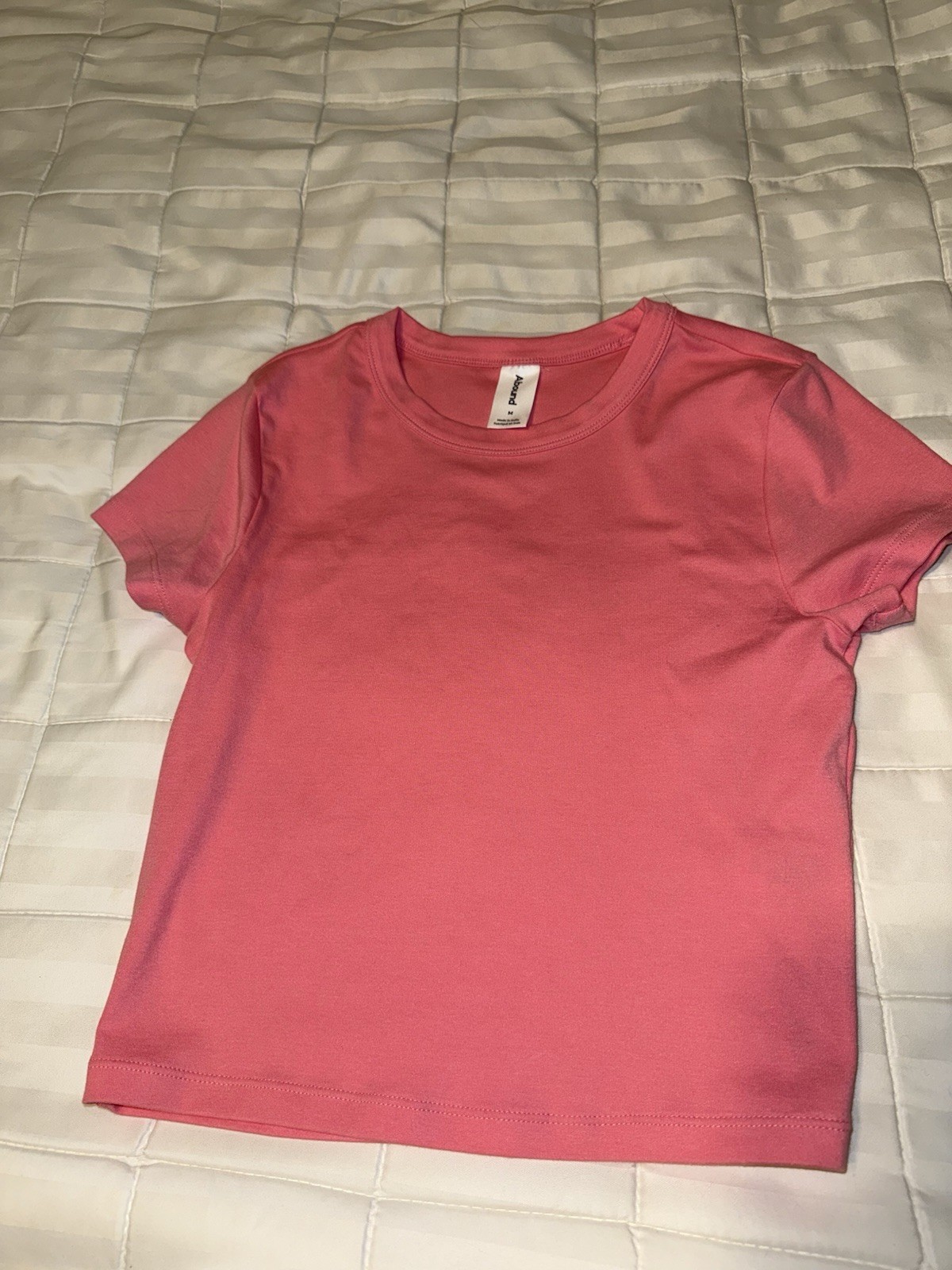 Abound Pink Short Sleeved Women’s Tshirt New Without Tags Size Medium
