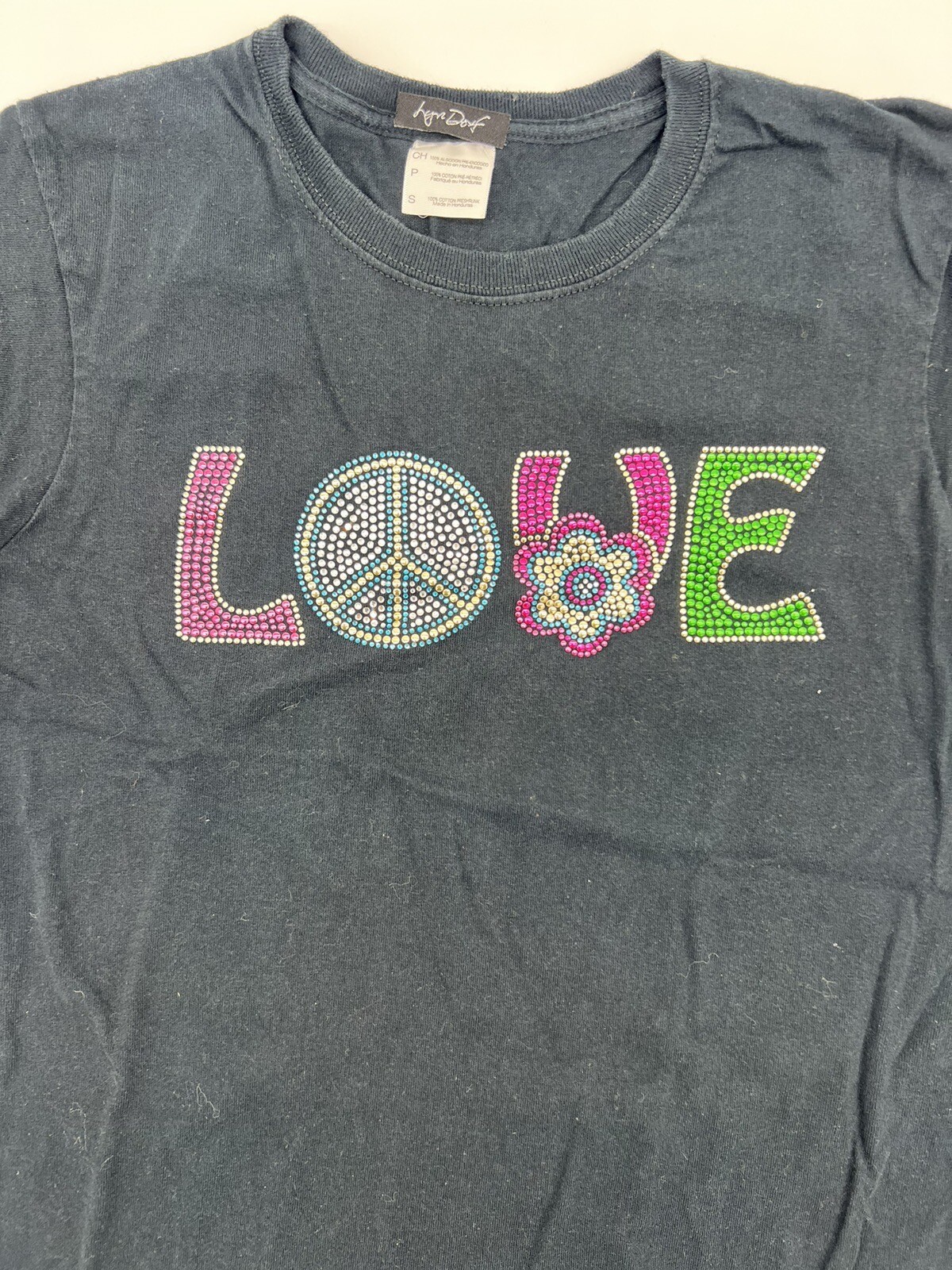 Lyn Dorf Bling Love Short Sleeve Tee