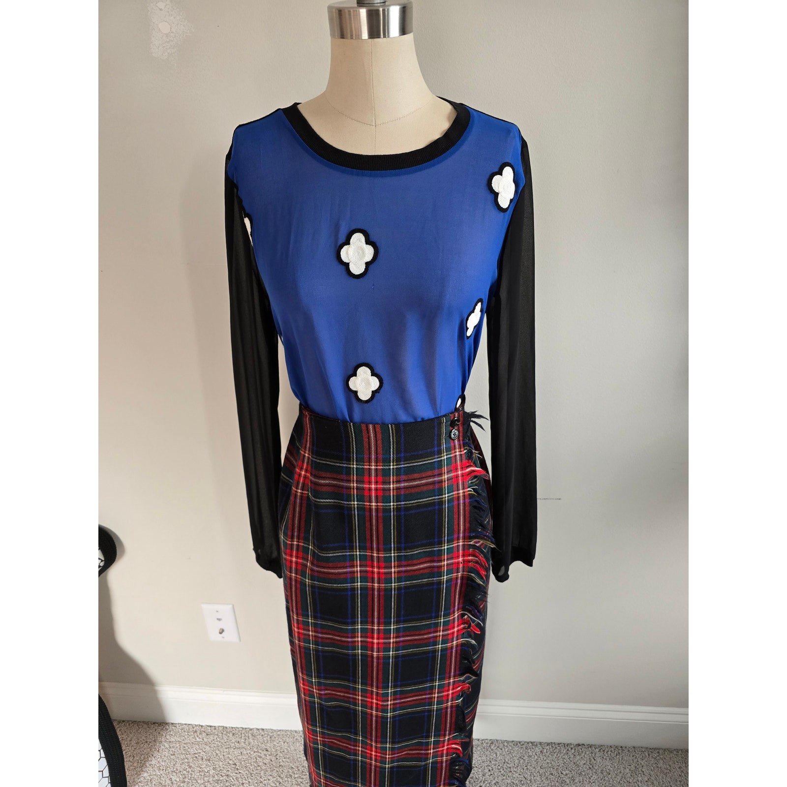 BCBGeneration Sheer Top
