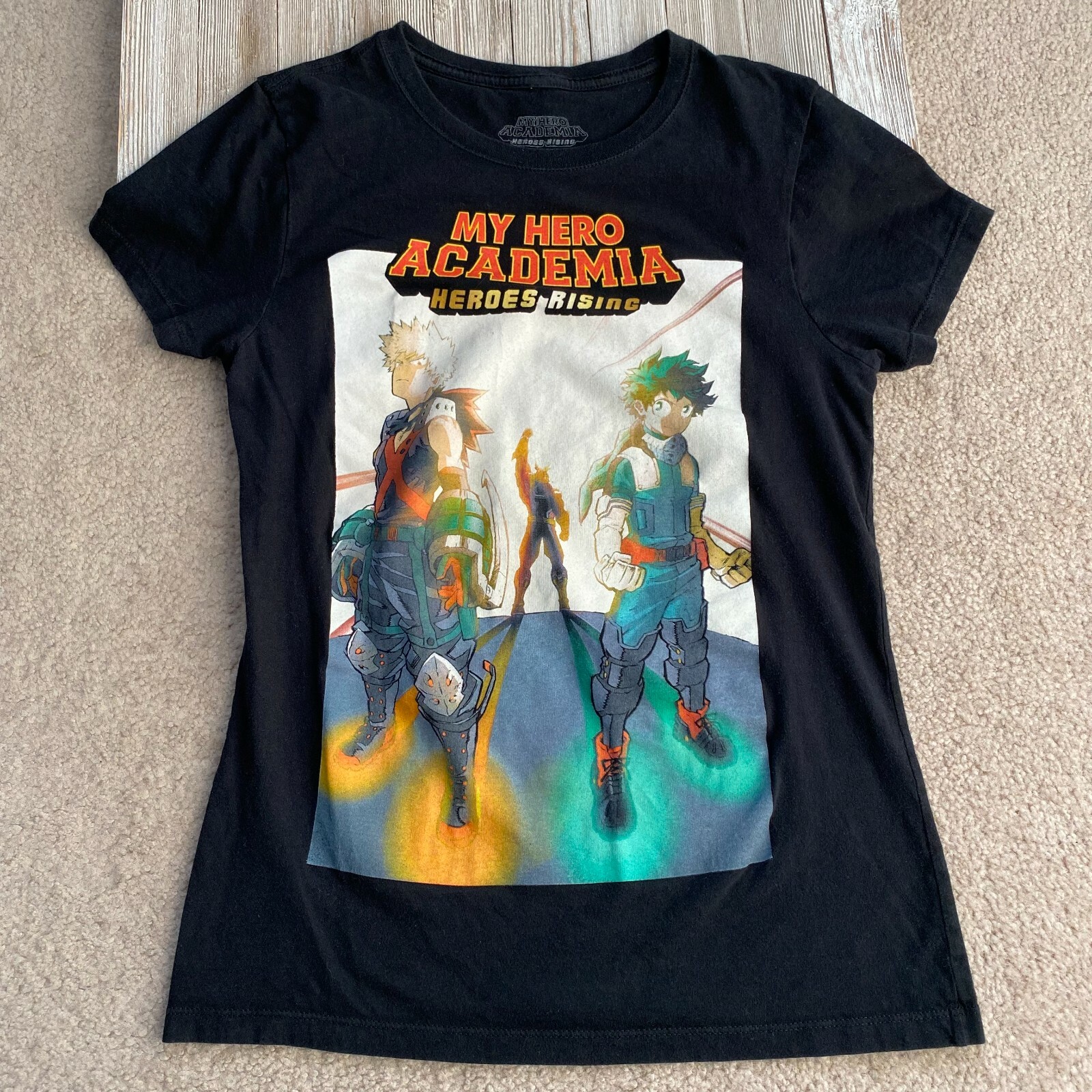 My Hero Academia S Heroes Rising Funimation Anime Manga Film Movie T-Shirt Tee