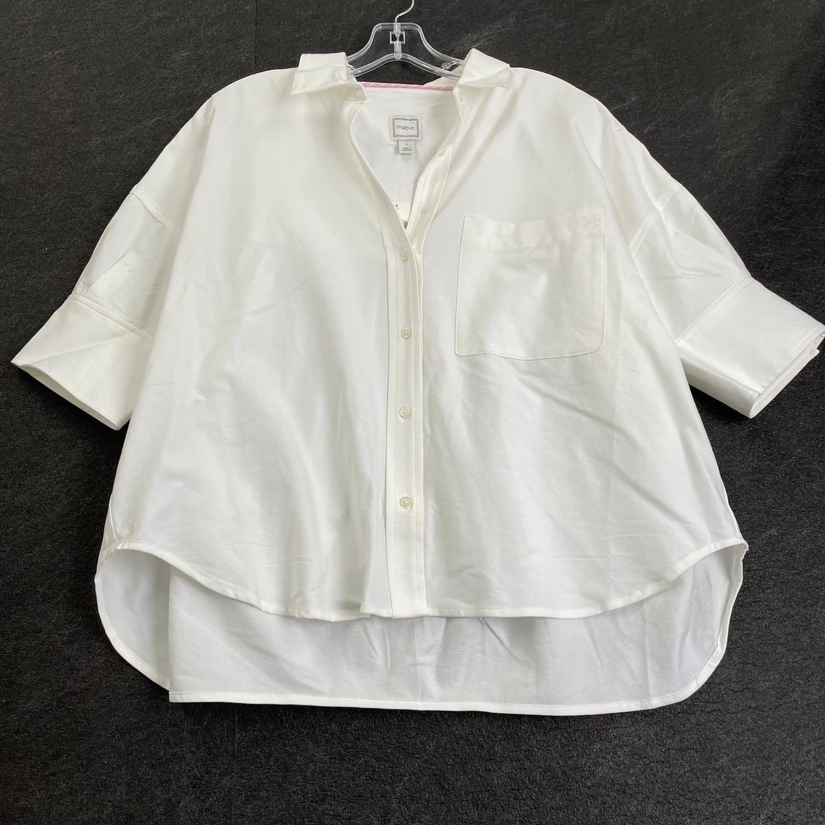 MAEVE MAEVE Mabel Boxy Oxford Shirt Women’s Size M White