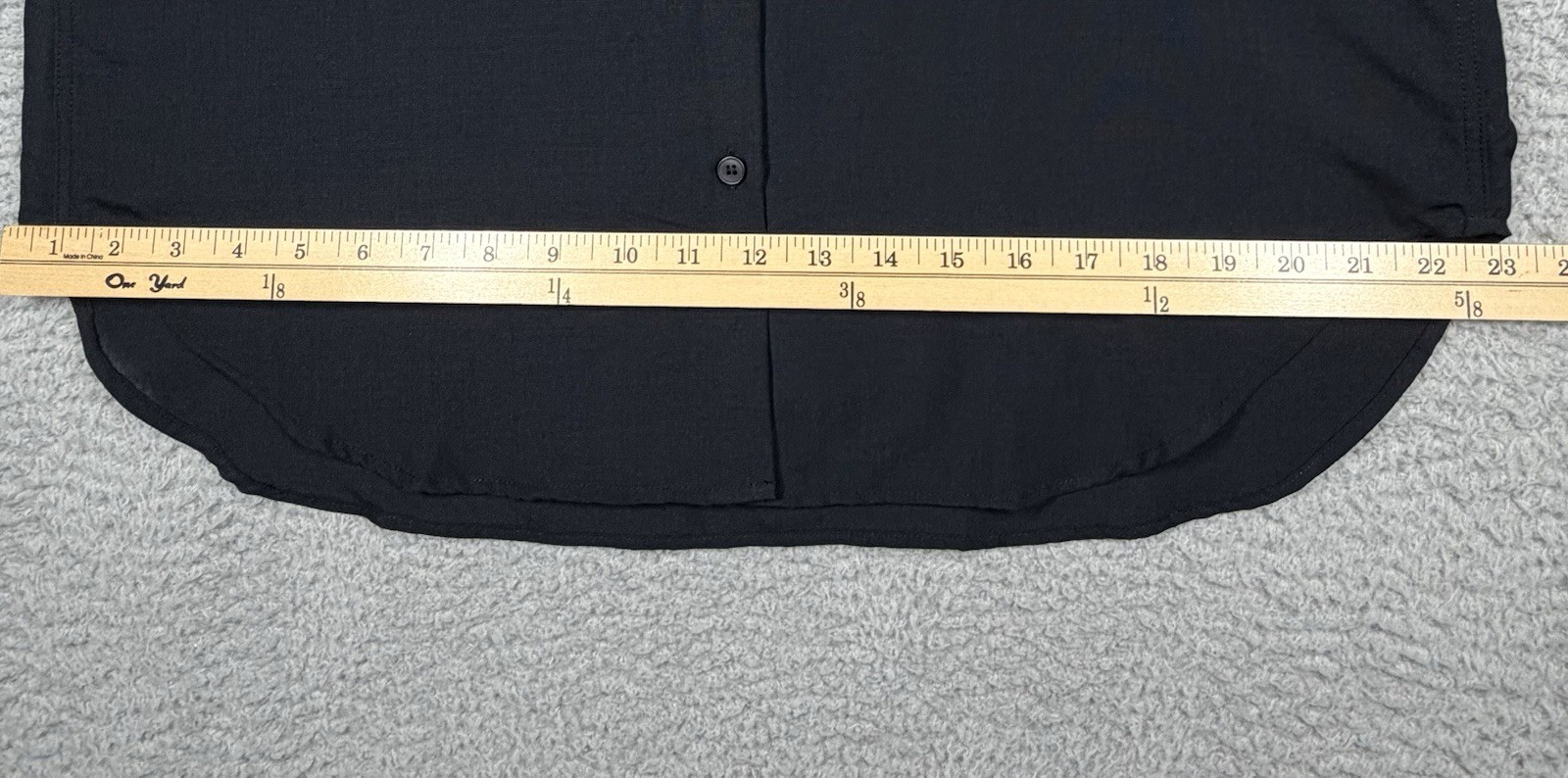 Unbound Merino Women’s Merino Wool M Black Travel Button-Up Shirt