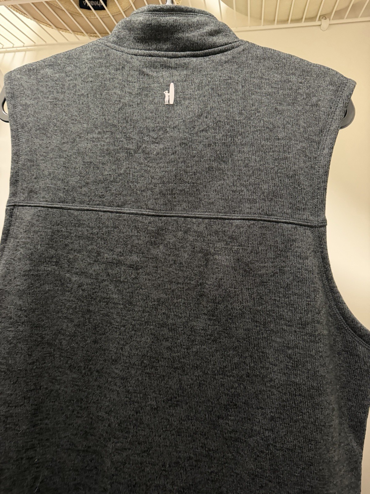johnnie-O Full WOMENS VEST XXL Black Fleece