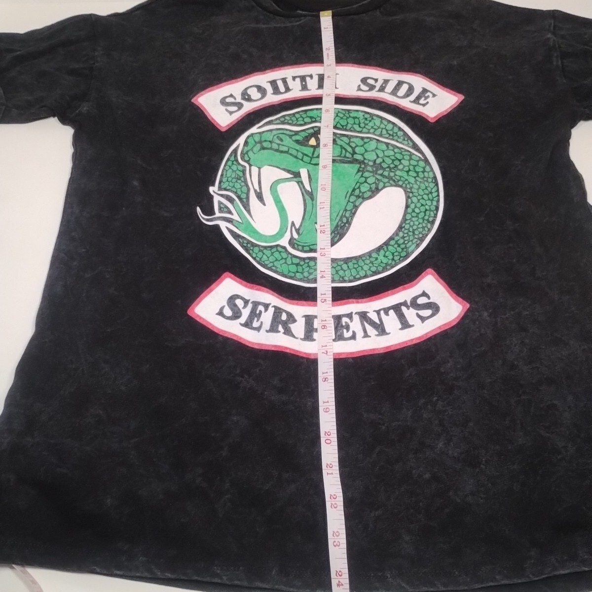 Riverdale TV Show South Side Serpents Black T-shirt Size Large